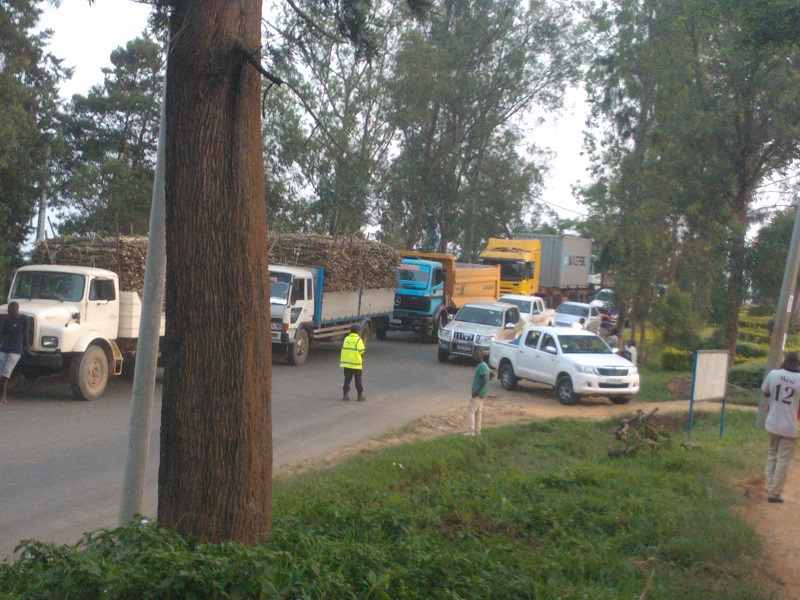 Mu muhanda nti byari byoroshye iyo Polisi itahaboneka.