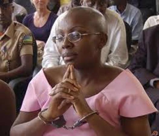 Ingabire Victoire Umuhoza ufungiye mu Rwanda.