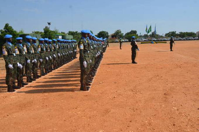 Abasirikare b'u Rwanda Batayo 45 Darfuru