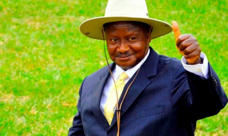 Perezida Museveni yongeye gutorerwa kuyobora Uganda imyaka itanu