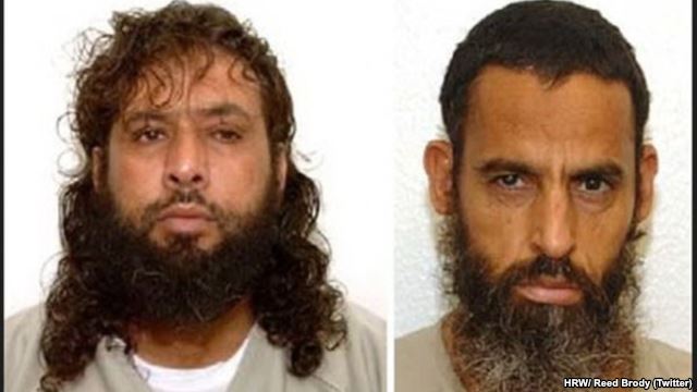 Amerika yarekuye imfungwa 2 zari zifungiye i Guantanamo