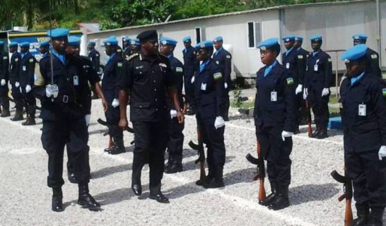 IGP Gasana, yasuye itsinda ry’abapolisi b’u Rwanda bari muri Haiti