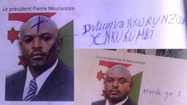 Abanyeshuri i Burundi bahuye n’uruva gusenya bazira ifoto ya Perezida