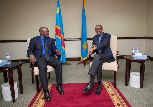 Rubavu: Perezida Paul Kagame yahuye na mugenziwe Joseph Kabila Kabange wa Kongo(DRC)