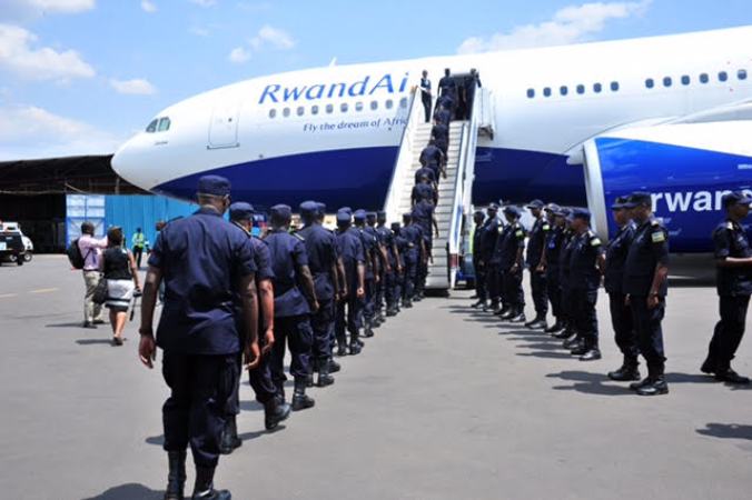 Polisi y’u Rwanda yashoje ihinduranya ry’abapolisi muri Santarafurika