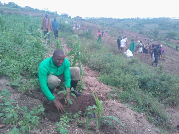 Kamonyi: Mu muganda abaturage bibukijwe akamaro k’igiti biyemeza kukibungabunga