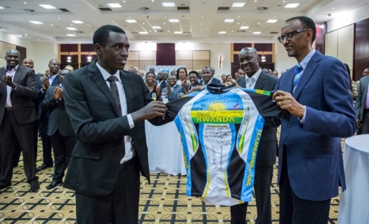Perezida Kagame yishimiye intsinzi ya Valens Ndayisenga