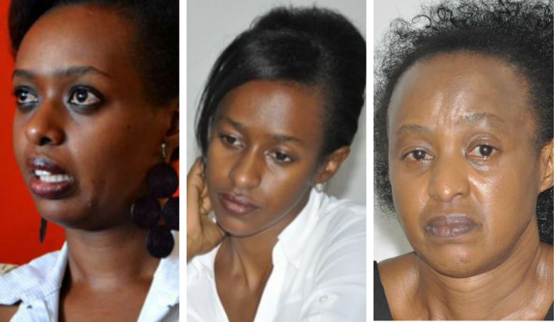 Diane Rwigara, Adeline Rwigara, Urukiko rwategetse ko bakomeza gufungwa naho Anne Rwigara akarekurwa