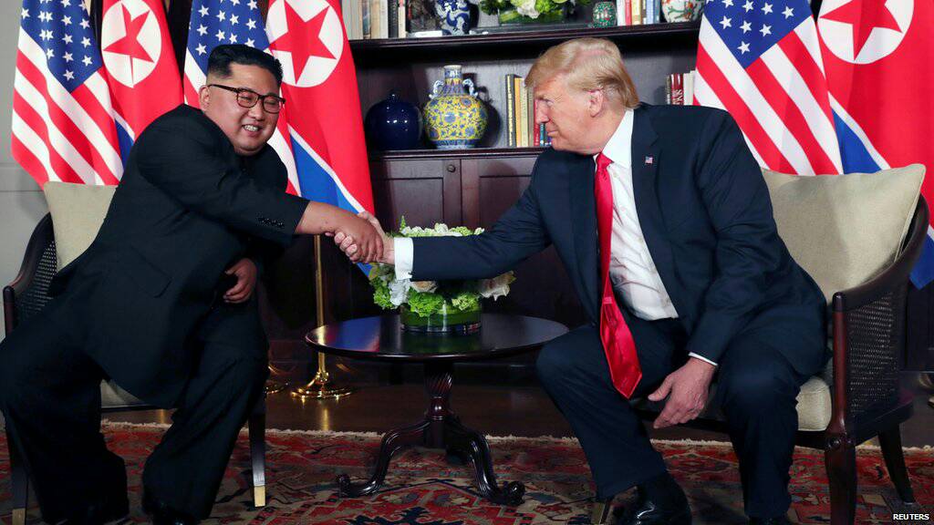 Amateka yanditswe hagati ya Perezida Trump wa Amerika na Kim Jong-Un wa Koreya ya ruguru