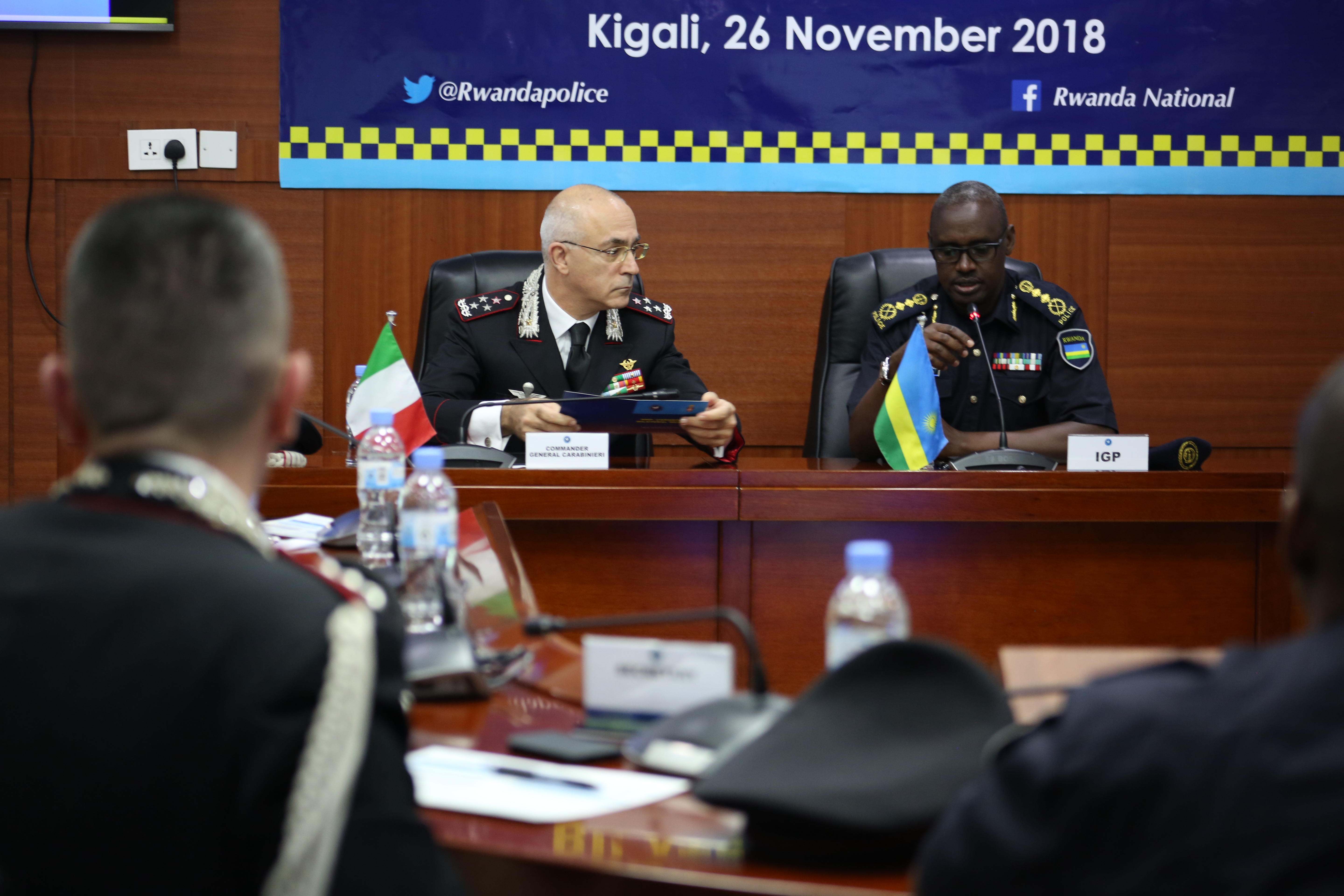 Polisi y’u Rwanda n’iy’u Butaliyani bashimangiye ubufatanye mu kurwanya ibyaha