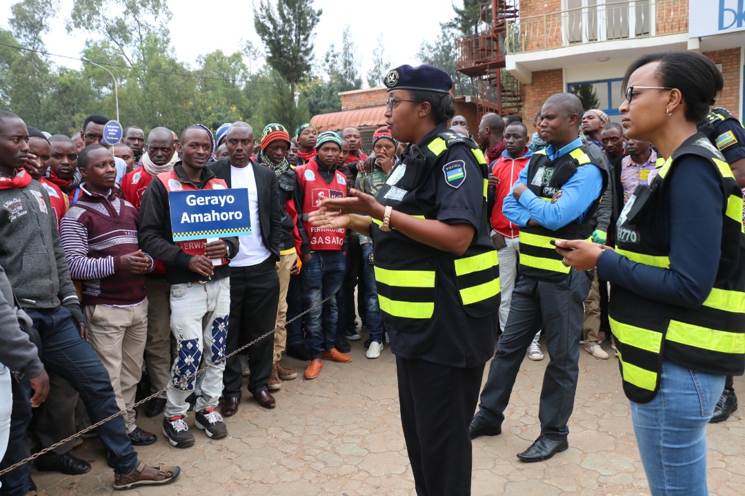 Ubukangurambaga bwa Gerayo Amahoro bwakomereje mu kwibutsa abamotari kwirinda gutwara banyoye ibisindisha