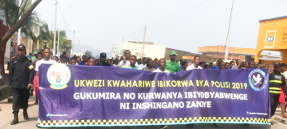 Ubukangurambaga bwo kurwanya no gukumira ibiyobyabwenge bwakomereje ku mipaka