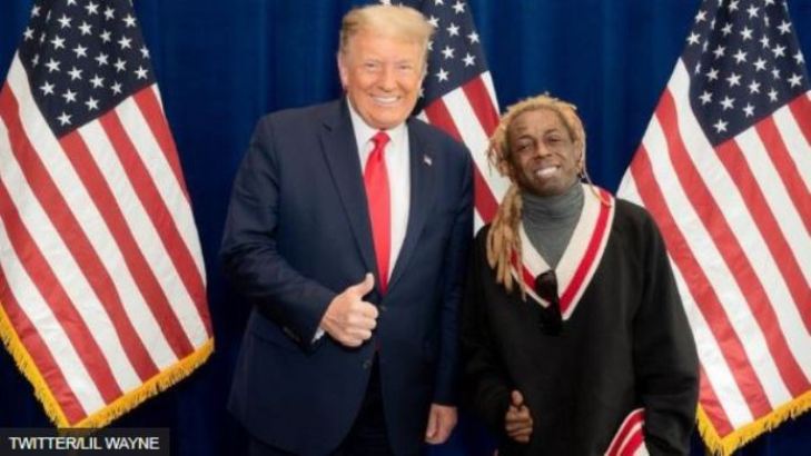 Amasaha yanyuma ya Perezida Trump, yababariye benshi barimo Lil Wayne wagombaga gukatirwa