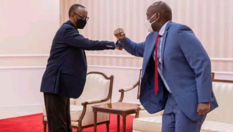 Reba amwe mu mafoto y’uruzinduko rwa Gen. Muhoozi Kainerugaba i Kigali