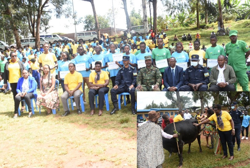 Kamonyi: Umurenge wa Rukoma wahesheje ishema Akarere bashyikirizwa Inka y’Indashyikirwa