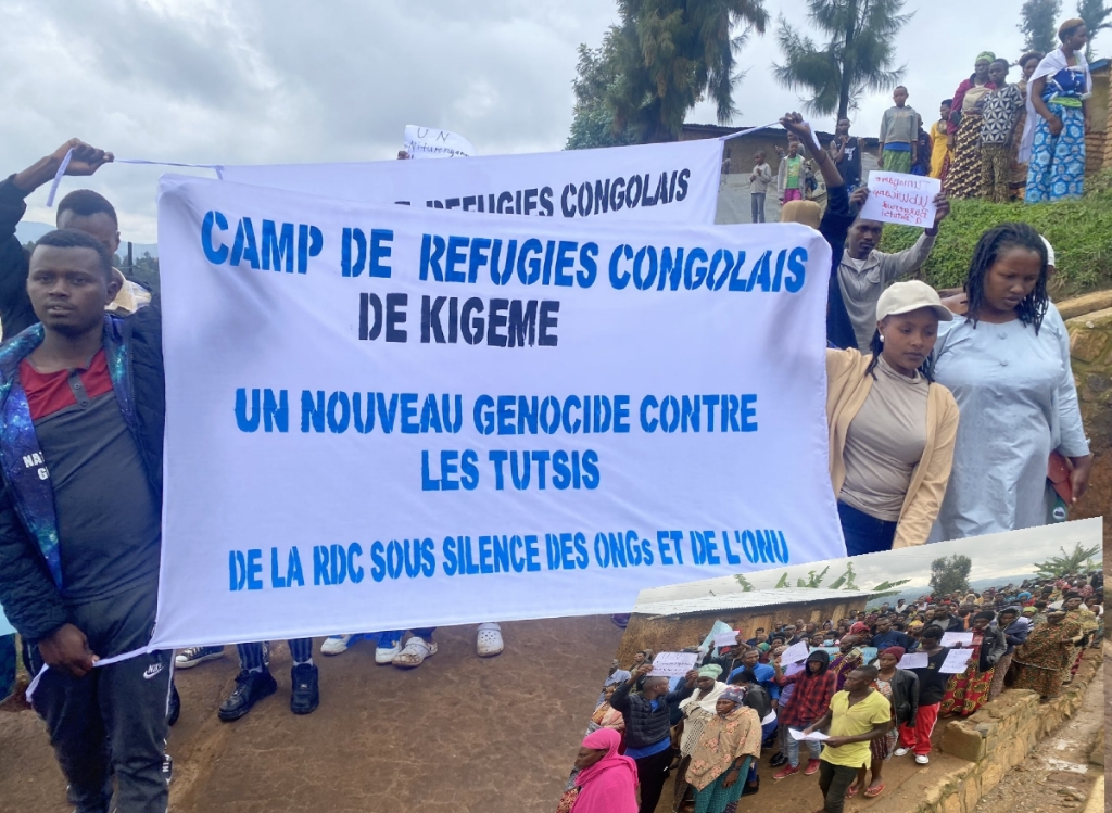 Kigeme mu Mpunzi za DR Congo: Hazindukiye imyigaragambyo