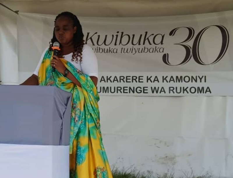 Kamonyi-Rukoma/Kwibuka30: Urukundo n’Ubumwe niwo murage dukwiye kubakiraho“UBUDAHERANWA”bw’Abanyarwanda-Visi Meya Uwiringira